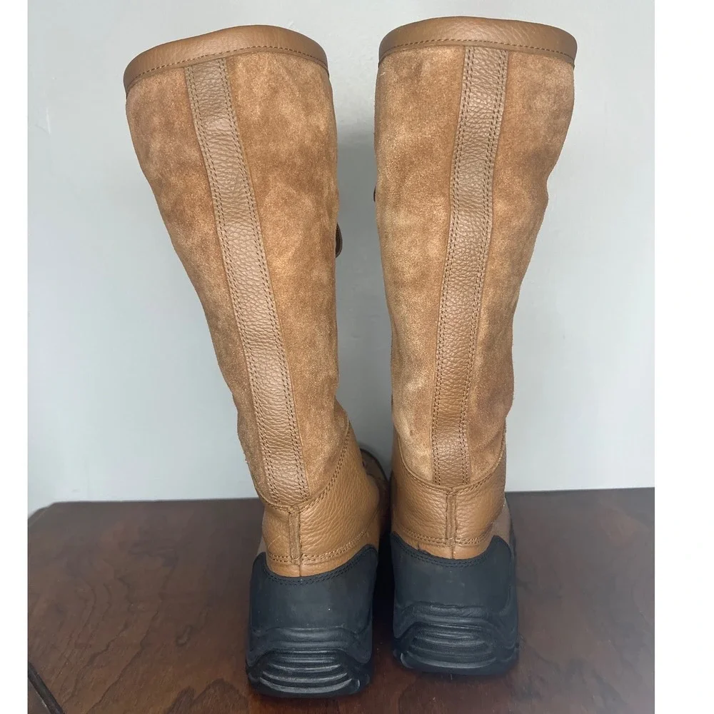 UGG Adirondack Tall Snow Boot Chestnut Women's Size 9 Waterproof Vibram 5498